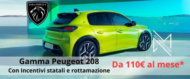 Nuova Peugeot 208