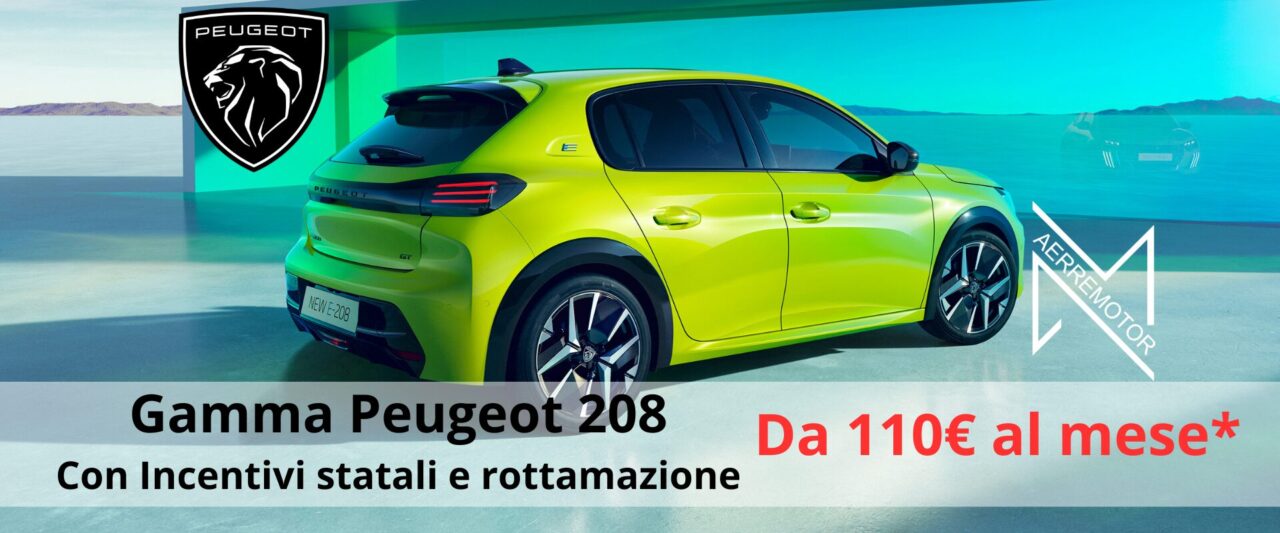 Nuova Peugeot 208